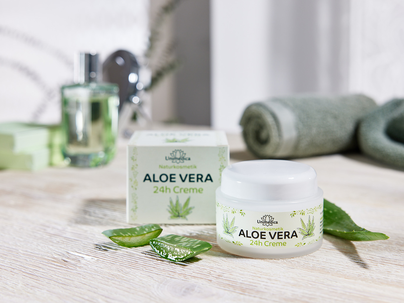 Aloe Vera 24h Creme - 50 ml - von Unimedica